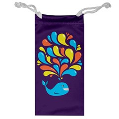 Colorful Happy Whale Jewelry Bags