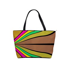 Symmetric Waves Classic Shoulder Handbag by LalyLauraFLM