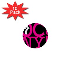 Ocnymoms Logo 1  Mini Buttons (10 Pack)  by OCNYMOMS