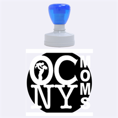 Ocnymoms Logo Rubber Round Stamps (large) by OCNYMOMS