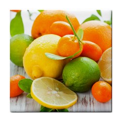 Citrus Fruits Tile Coasters