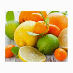 Citrus Fruits Small Glasses Cloth