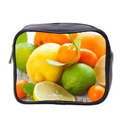 Citrus Fruits Mini Toiletries Bag 2-side by emkurr