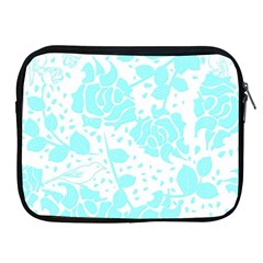 Floral Wallpaper Aqua Apple Ipad 2/3/4 Zipper Cases by ImpressiveMoments