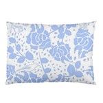 Floral Wallpaper Blue Pillow Cases 26.62 x18.9  Pillow Case