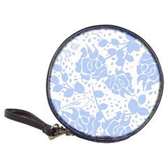 Floral Wallpaper Blue Classic 20-cd Wallets by ImpressiveMoments