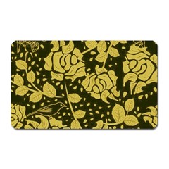 Floral Wallpaper Forest Magnet (rectangular) by ImpressiveMoments