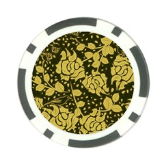 Floral Wallpaper Forest Poker Chip Card Guards by ImpressiveMoments