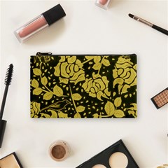 Floral Wallpaper Forest Cosmetic Bag (small)  by ImpressiveMoments