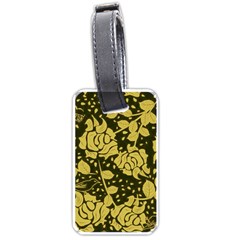 Floral Wallpaper Forest Luggage Tags (one Side)  by ImpressiveMoments