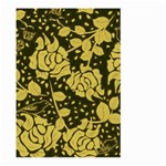 Floral Wallpaper Forest Large Garden Flag (Two Sides) Front