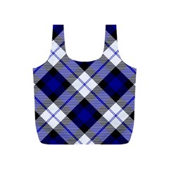 Smart Plaid Blue Full Print Recycle Bags (s)  by ImpressiveMoments