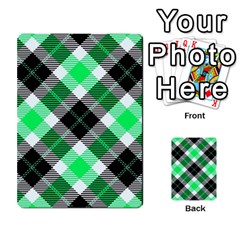 Smart Plaid Green Multi-purpose Cards (rectangle)  by ImpressiveMoments