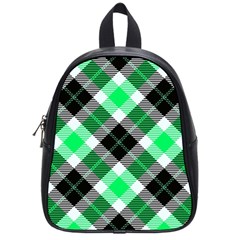 Smart Plaid Green School Bags (small)  by ImpressiveMoments