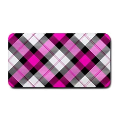 Smart Plaid Hot Pink Medium Bar Mats by ImpressiveMoments