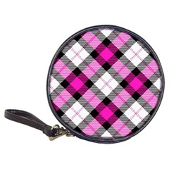 Smart Plaid Hot Pink Classic 20-cd Wallets by ImpressiveMoments