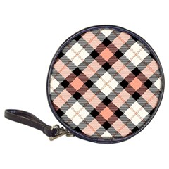 Smart Plaid Peach Classic 20-cd Wallets by ImpressiveMoments