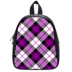 Smart Plaid Purple School Bags (small)  by ImpressiveMoments