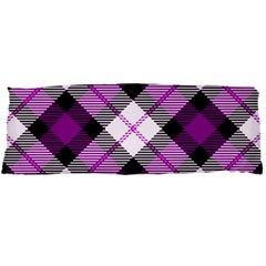 Smart Plaid Purple Body Pillow Cases Dakimakura (two Sides)  by ImpressiveMoments