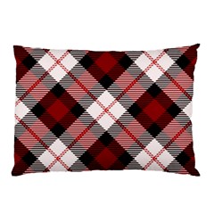 Smart Plaid Red Pillow Cases by ImpressiveMoments