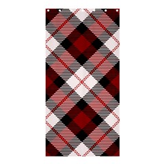 Smart Plaid Red Shower Curtain 36  X 72  (stall)  by ImpressiveMoments