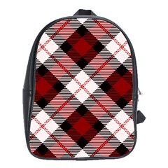 Smart Plaid Red School Bags (xl)  by ImpressiveMoments