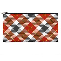 Smart Plaid Warm Colors Pencil Cases by ImpressiveMoments