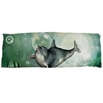 Funny Dswimming Dolphin Body Pillow Cases Dakimakura (Two Sides)  Front