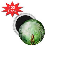 The Gate In The Magical World 1 75  Magnets (100 Pack)  by FantasyWorld7