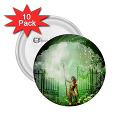 The Gate In The Magical World 2 25  Buttons (10 Pack)  by FantasyWorld7