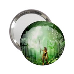 The Gate In The Magical World 2 25  Handbag Mirrors by FantasyWorld7