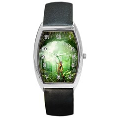 The Gate In The Magical World Barrel Metal Watches by FantasyWorld7