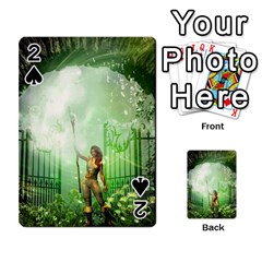 The Gate In The Magical World Playing Cards 54 Designs  by FantasyWorld7