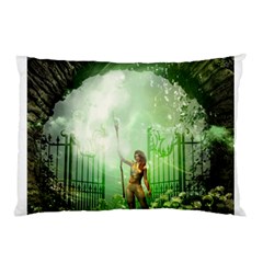 The Gate In The Magical World Pillow Cases by FantasyWorld7