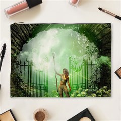 The Gate In The Magical World Cosmetic Bag (xl) by FantasyWorld7