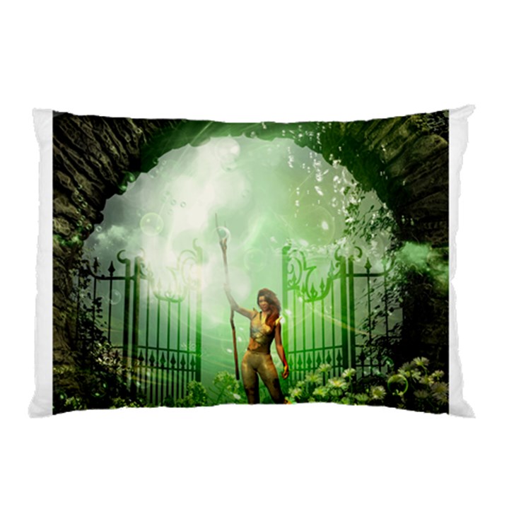 The Gate In The Magical World Pillow Cases (Two Sides)