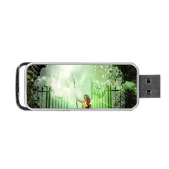 The Gate In The Magical World Portable Usb Flash (one Side) by FantasyWorld7