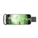 The Gate In The Magical World Portable USB Flash (One Side) Front