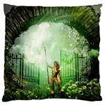 The Gate In The Magical World Standard Flano Cushion Cases (One Side)  Front