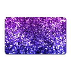 Midnight Glitter Magnet (rectangular)