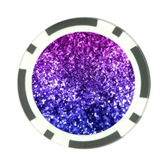 Midnight Glitter Poker Chip Card Guards (10 Pack)  by KirstenStar