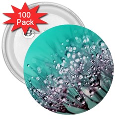 Dandelion 2015 0701 3  Buttons (100 Pack)  by JAMFoto