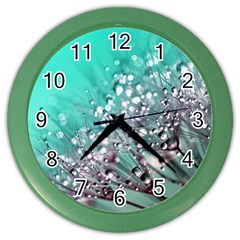 Dandelion 2015 0701 Color Wall Clocks by JAMFoto