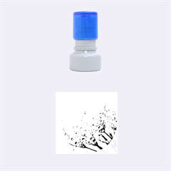 Dandelion 2015 0701 Rubber Round Stamps (small) by JAMFoto