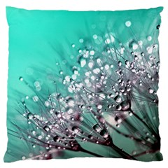 Dandelion 2015 0701 Large Flano Cushion Cases (one Side)  by JAMFoto