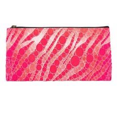 Florescent Pink Zebra Pattern  Pencil Cases by OCDesignss