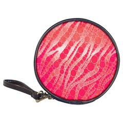 Florescent Pink Zebra Pattern  Classic 20-cd Wallets