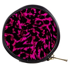 Extreme Pink Cheetah Abstract  Mini Makeup Bags