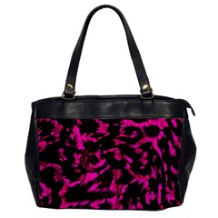 Extreme Pink Cheetah Abstract  Office Handbags