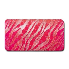 Florescent Pink Zebra Pattern  Medium Bar Mats by OCDesignss